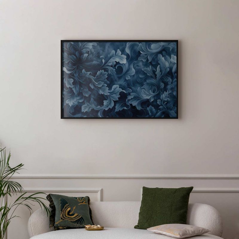 Plakat Artgeist Abstrakcyjne ornamenty 42x29,7 cm z ramą czarną 1 szt