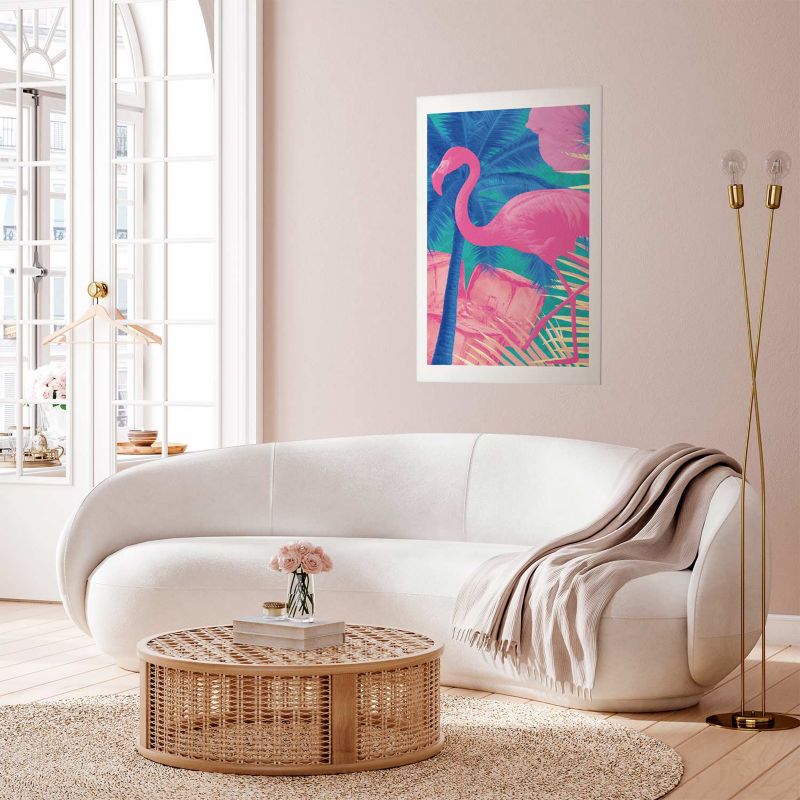 Plakat Artgeist Abstrakcyjny Flaming 40x60 cm bez ramy 1 szt