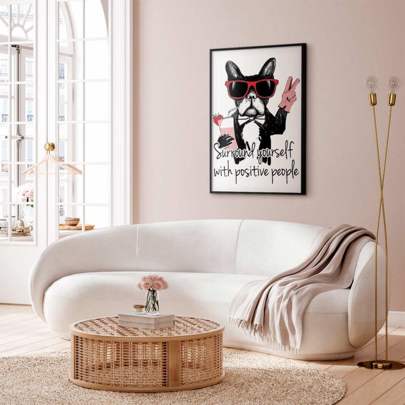 Plakat Artgeist Advice 21x30 cm z ramą czarną 1 szt