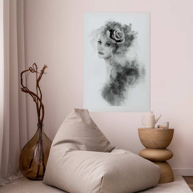 Plakat Artgeist Akwarelowy portret 29,7x42 cm bez ramy 1 szt