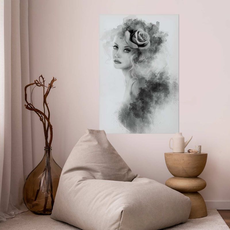 Plakat Artgeist Akwarelowy portret 40x60 cm bez ramy 1 szt