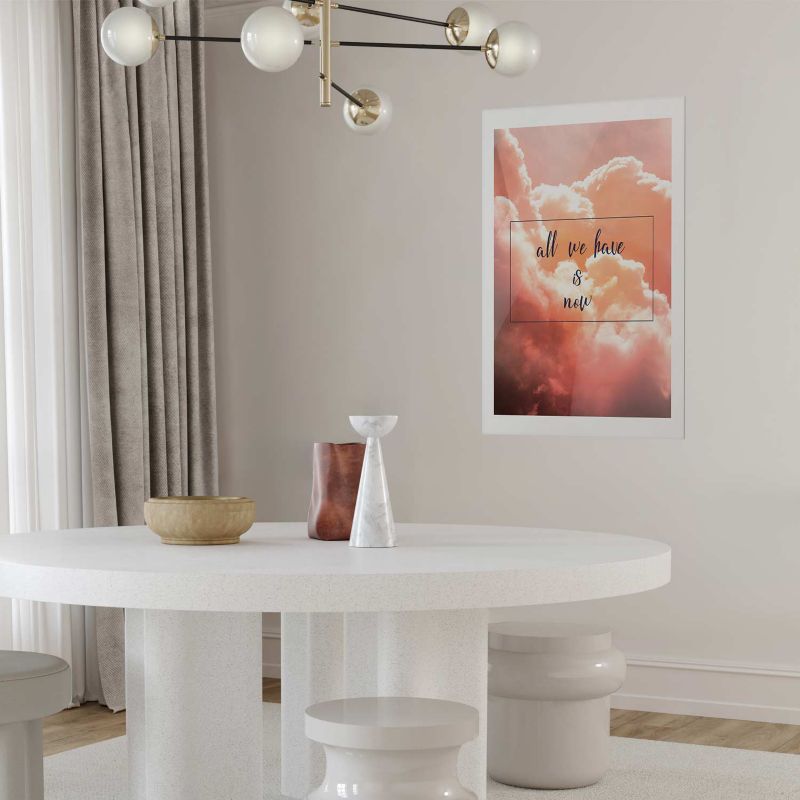 Plakat Artgeist All we have is now 40x60 cm bez ramy 1 szt