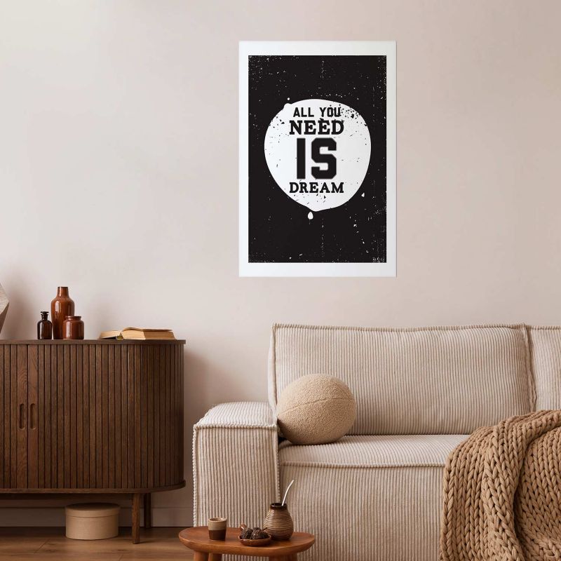 Plakat Artgeist All you need 21x30 cm bez ramy 1 szt