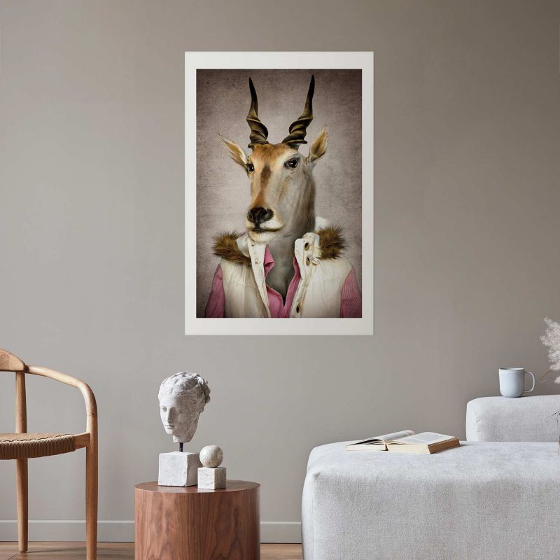 Plakat Artgeist Antylopa 21x30 cm bez ramy 1 szt