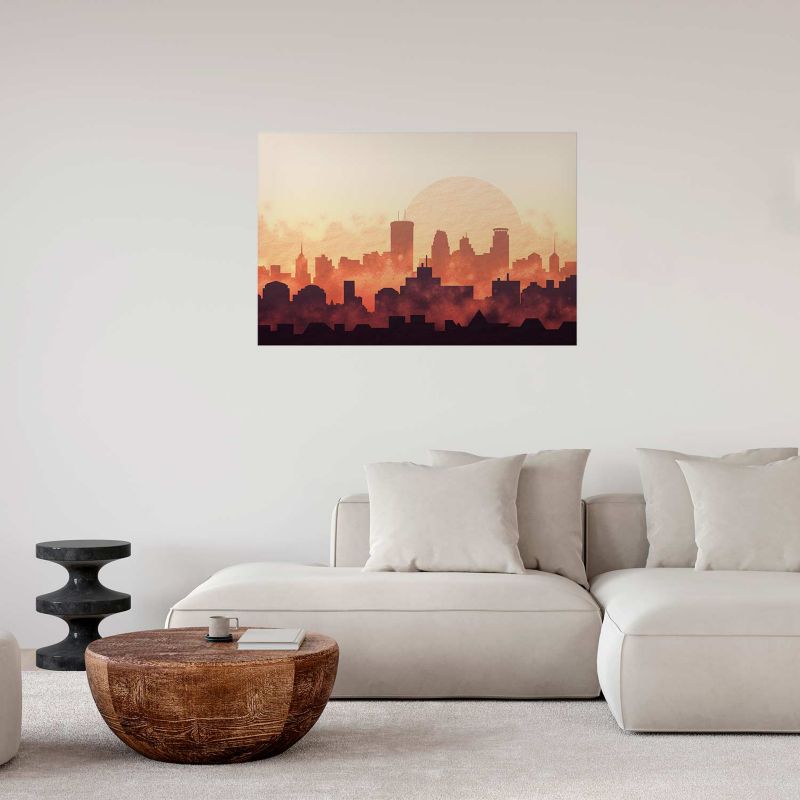 Plakat Artgeist Żar miasta 60x40 cm bez ramy 1 szt