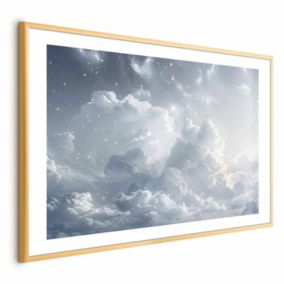 Plakat Artgeist Astralny spokój 42x29,7 cm z ramą złotą 1 szt