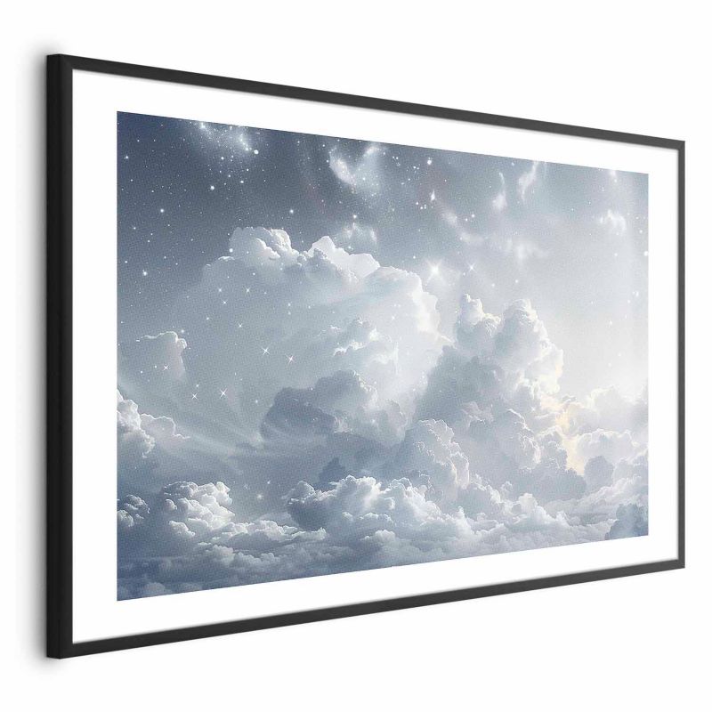 Plakat Artgeist Astralny spokój 90x60 cm z ramą czarną 1 szt