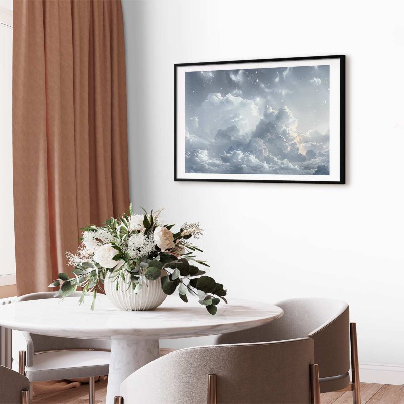 Plakat Artgeist Astralny spokój 90x60 cm z ramą czarną 1 szt