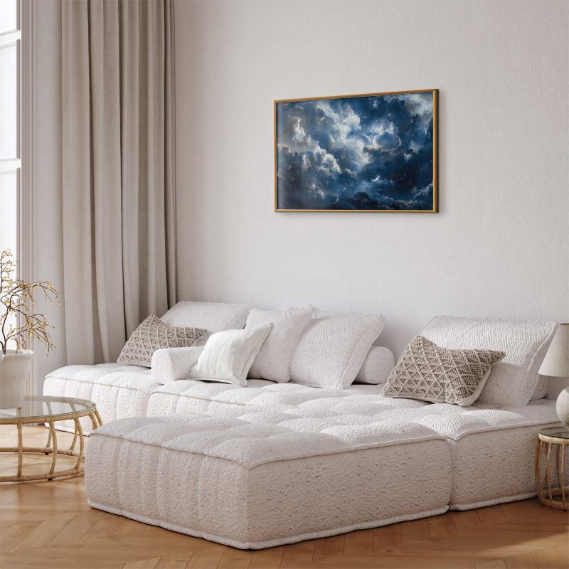 Plakat Artgeist Astronomiczne cuda 30x21 cm z ramą złotą 1 szt