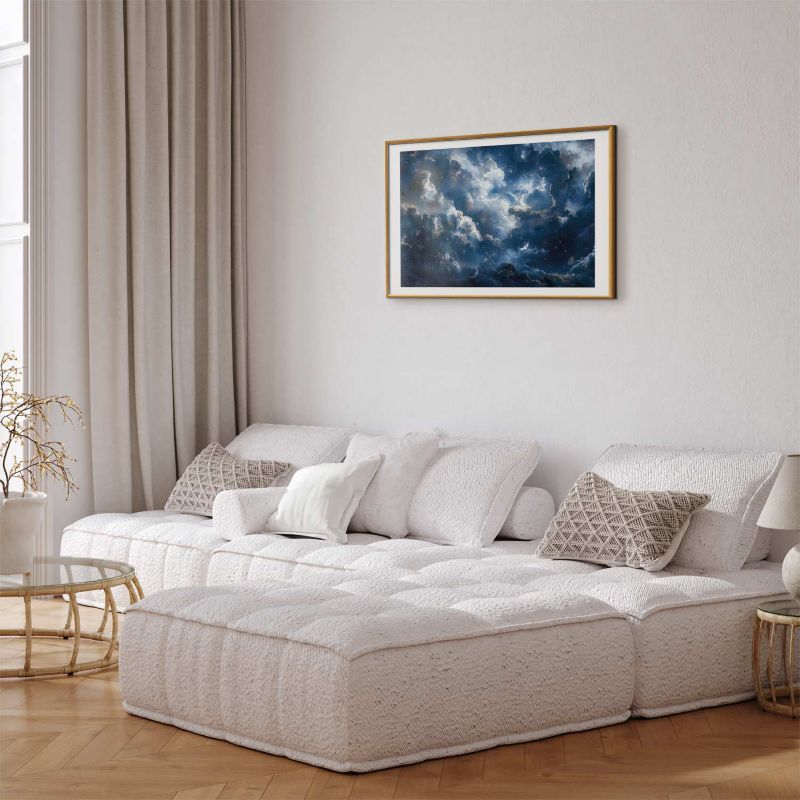 Plakat Artgeist Astronomiczne cuda 42x29,7 cm z ramą złotą 1 szt