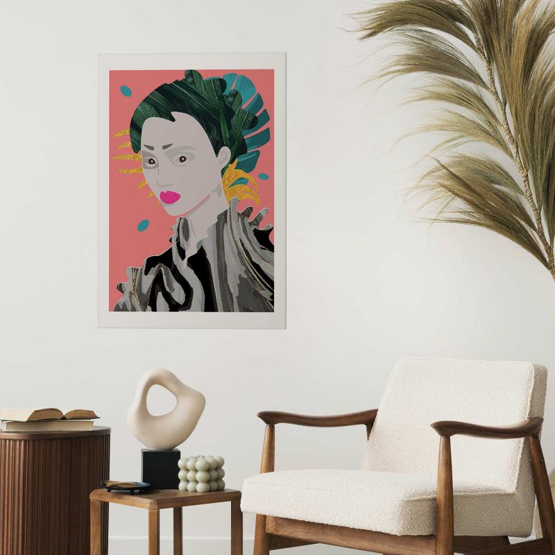 Plakat Artgeist Azjatycki styl 21x30 cm bez ramy 1 szt