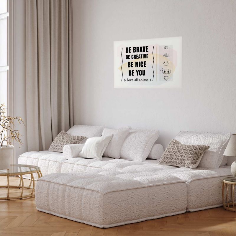 Plakat Artgeist Bądź sobą 30x21 cm bez ramy 1 szt