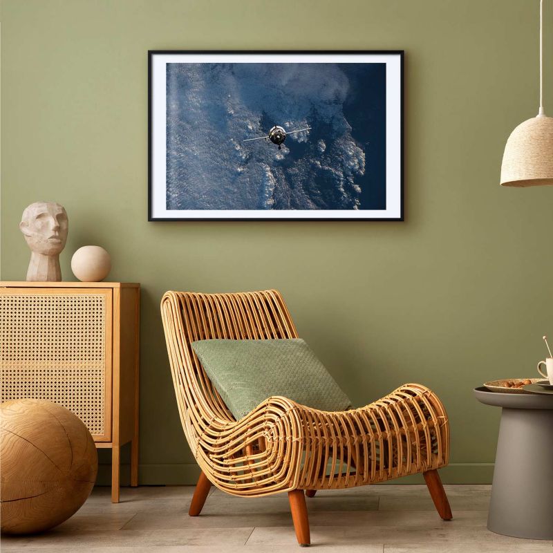 Plakat Artgeist Błękitna planeta 42x29,7 cm z ramą czarną 1 szt
