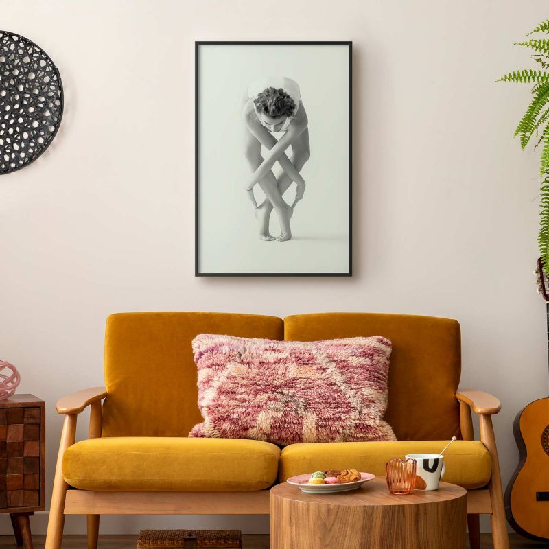 Plakat Artgeist Balet 60x90 cm z ramą czarną 1 szt