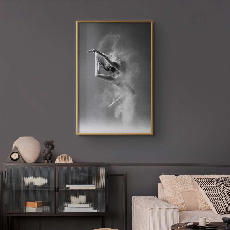 Plakat Artgeist Baletnica 21x30 cm z ramą złotą 1 szt