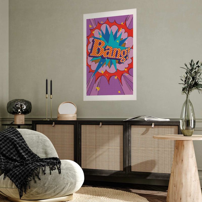 Plakat Artgeist Bang 21x30 cm bez ramy 1 szt