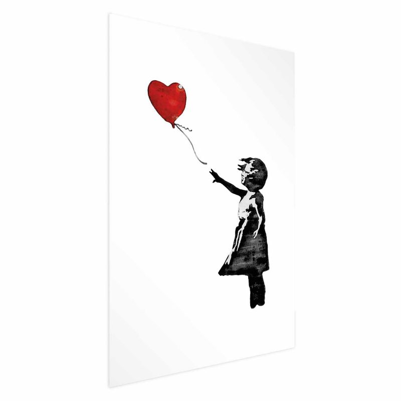 Plakat Artgeist Banksy: Dziewczynka 21x30 cm bez ramy 1 szt