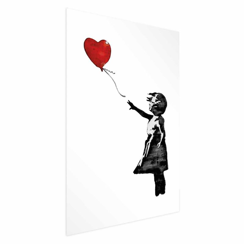 Plakat Artgeist Banksy: Dziewczynka 21x30 cm bez ramy 1 szt