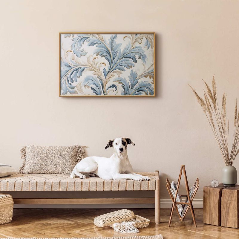 Plakat Artgeist Barokowe pnącze 30x21 cm z ramą złotą 1 szt
