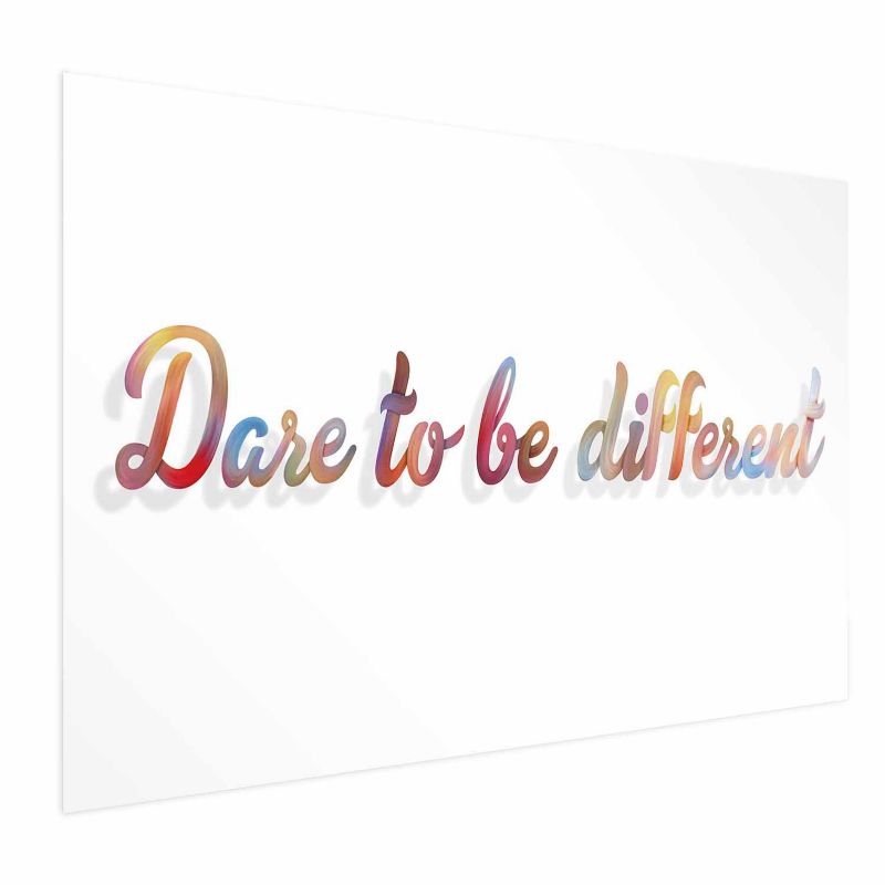Plakat Artgeist Be different 30x21 cm bez ramy 1 szt