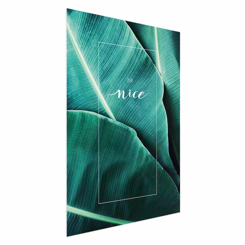 Plakat Artgeist Be nice 40x60 cm bez ramy 1 szt