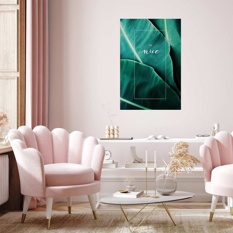 Plakat Artgeist Be nice 40x60 cm bez ramy 1 szt