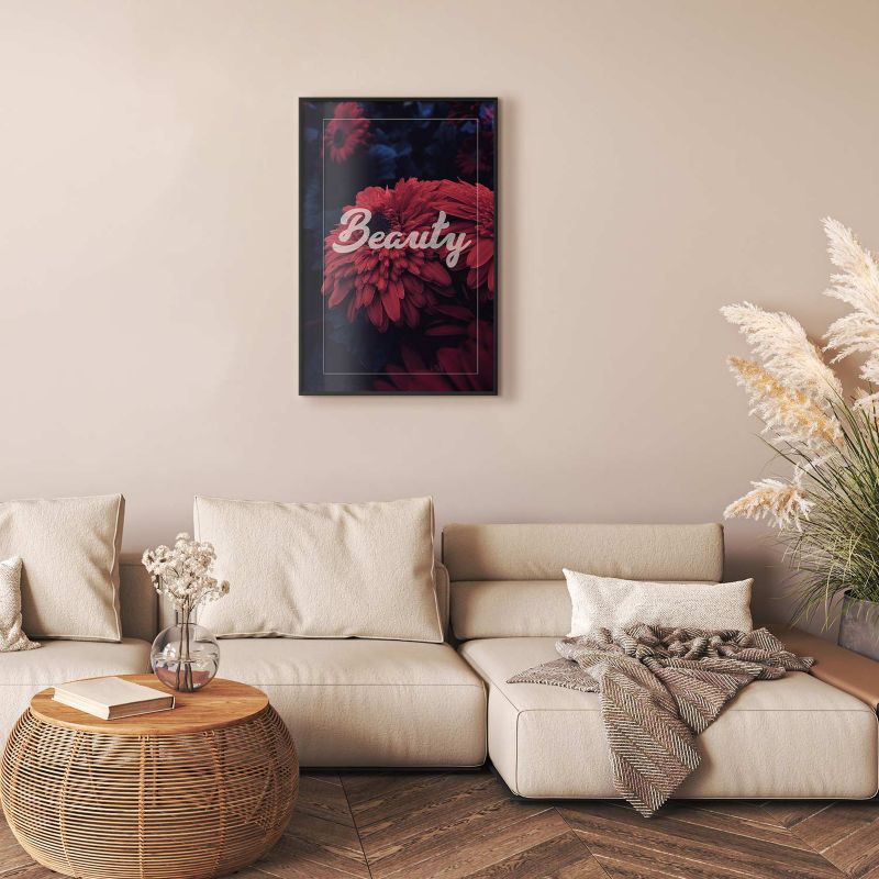 Plakat Artgeist Beauty 29,7x42 cm z ramą czarną 1 szt