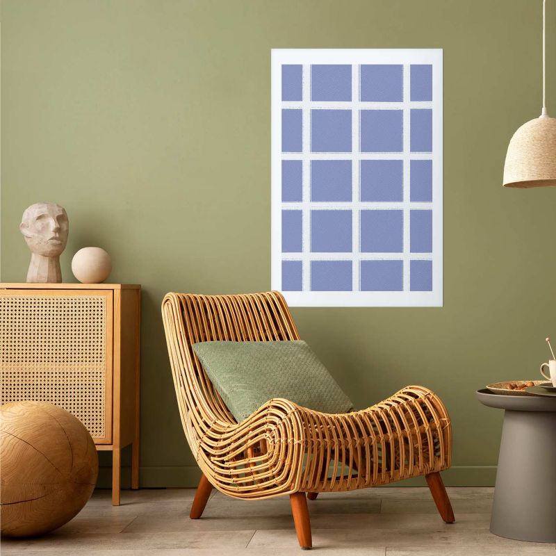 Plakat Artgeist Białe linie 40x60 cm bez ramy 1 szt