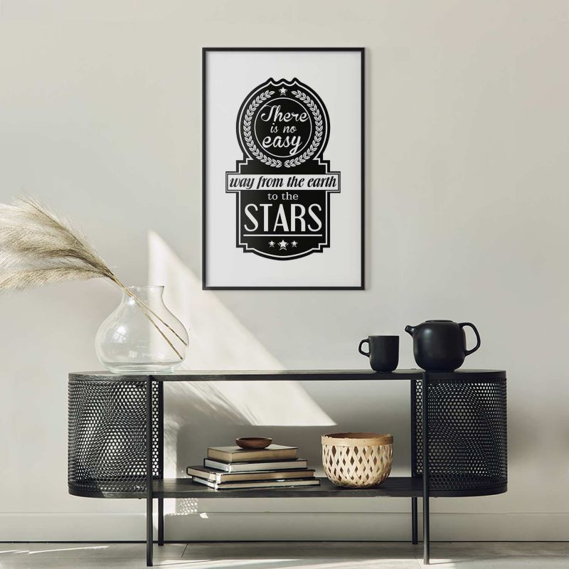 Plakat Artgeist Big lesson 60x90 cm z ramą czarną 1 szt