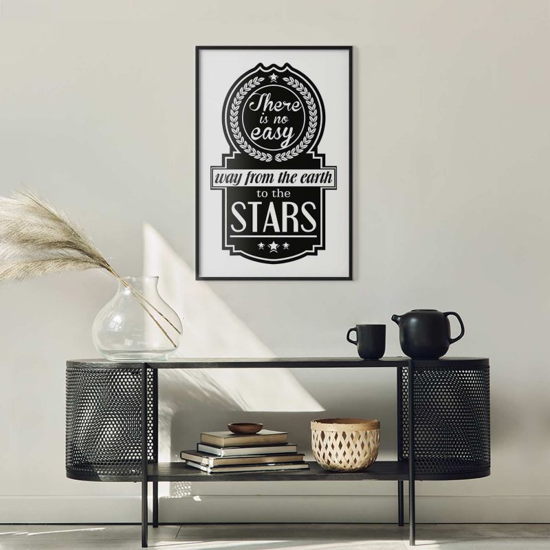 Plakat Artgeist Big lesson 60x90 cm z ramą czarną 1 szt