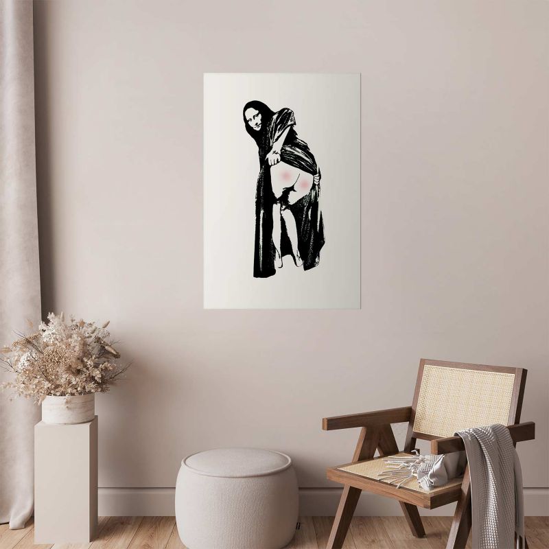 Plakat Artgeist Bolesne siedzenie 21x30 cm bez ramy 1 szt