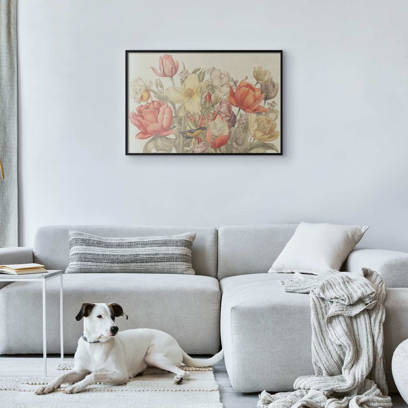 Plakat Artgeist Bukiet 42x29,7 cm z ramą czarną 1 szt
