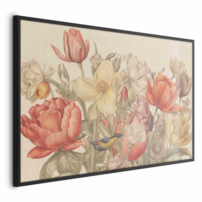 Plakat Artgeist Bukiet 60x40 cm z ramą czarną 1 szt