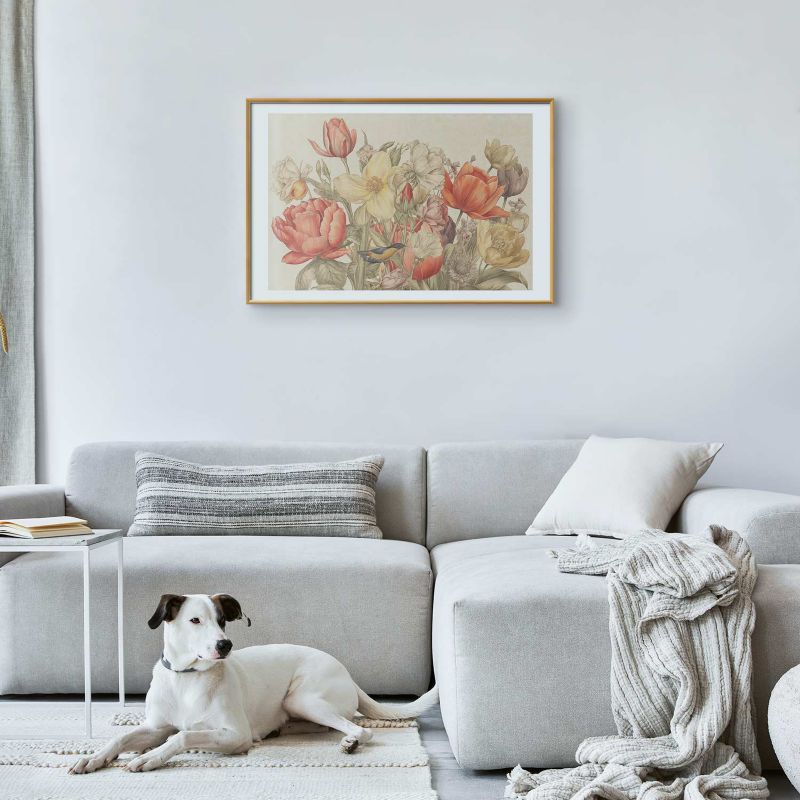 Plakat Artgeist Bukiet 60x40 cm z ramą złotą 1 szt