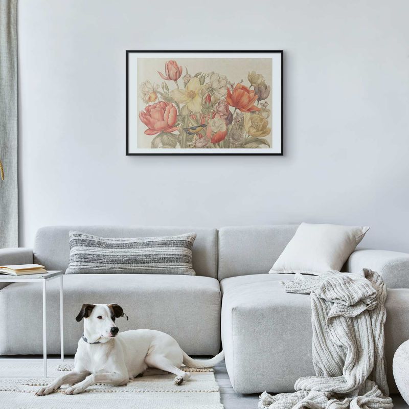 Plakat Artgeist Bukiet 90x60 cm z ramą czarną 1 szt