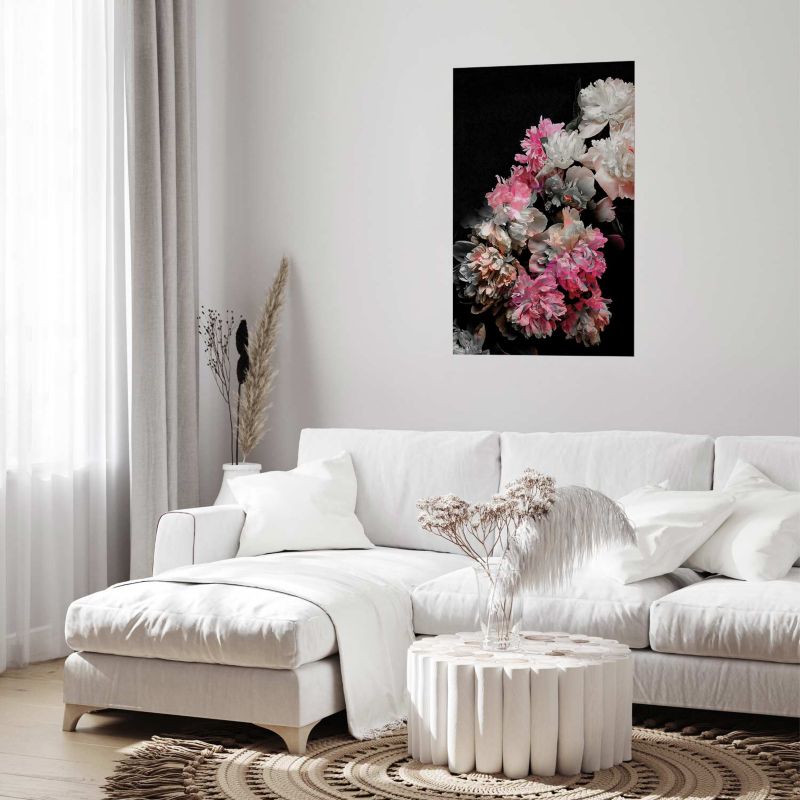 Plakat Artgeist Bukiet w mroku 29,7x42 cm bez ramy 1 szt
