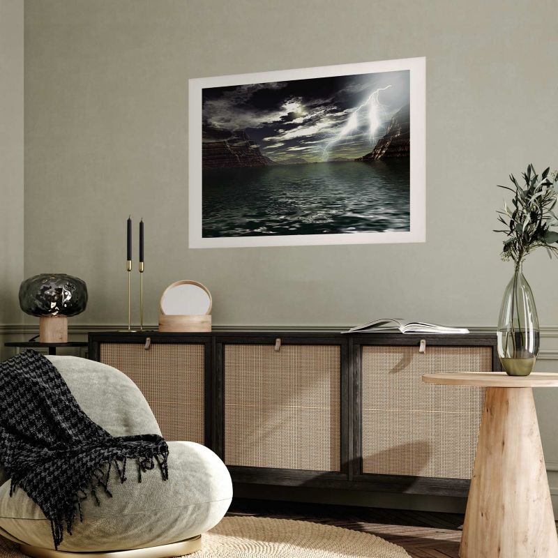 Plakat Artgeist Burza 30x21 cm bez ramy 1 szt