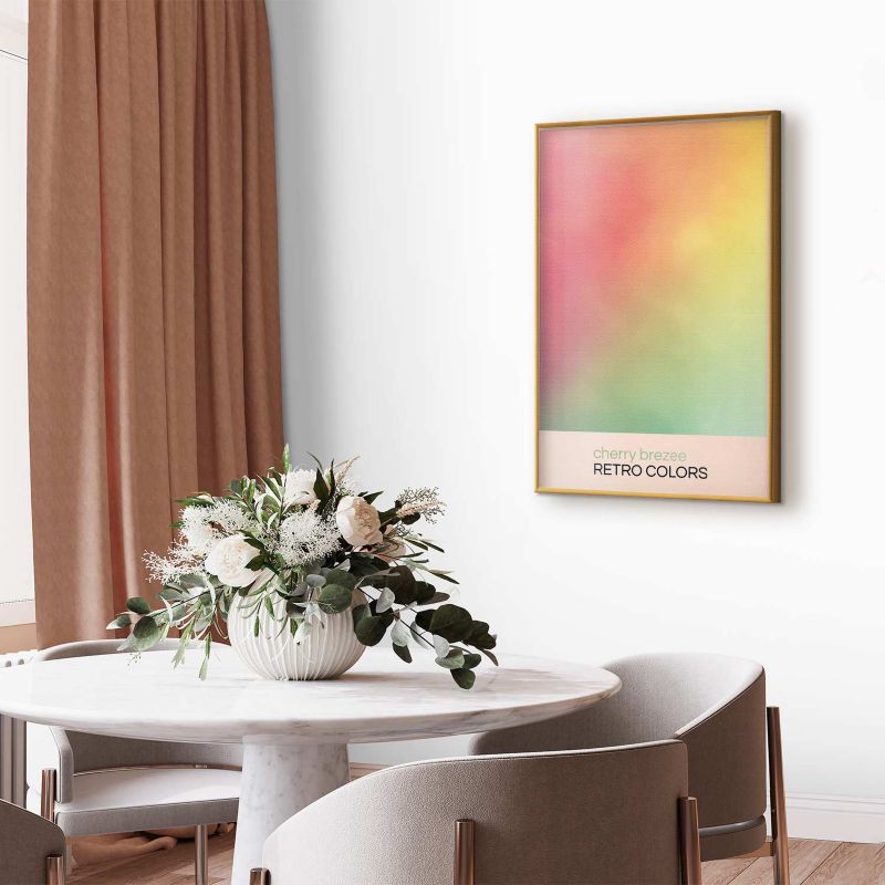 Plakat Artgeist Cherry Brezee 40x60 cm z ramą złotą 1 szt