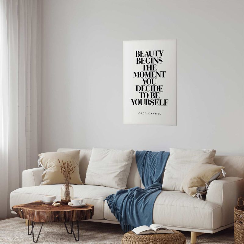 Plakat Artgeist Coco Chanel 29,7x42 cm bez ramy 1 szt