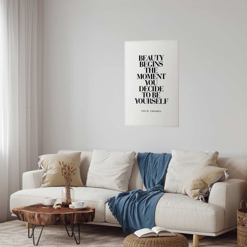 Plakat Artgeist Coco Chanel 40x60 cm bez ramy 1 szt