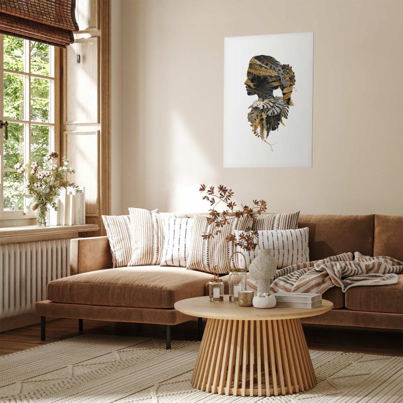 Plakat Artgeist Człowiek dżungli 29,7x42 cm bez ramy 1 szt