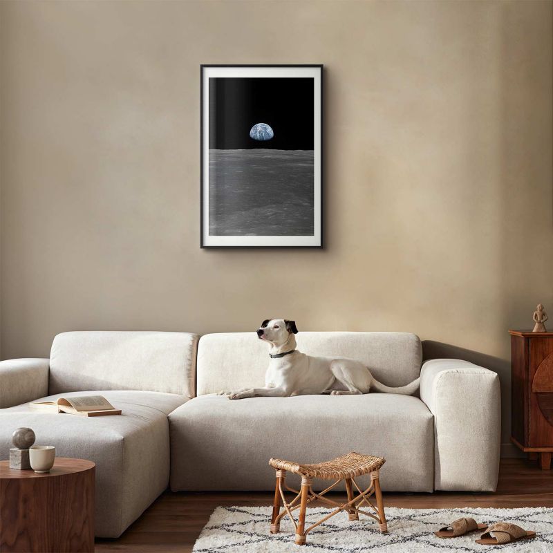 Plakat Artgeist Daleko od domu 40x60 cm z ramą czarną 1 szt