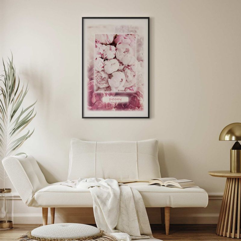 Plakat Artgeist Delikatność wiosny 21x30 cm z ramą czarną 1 szt