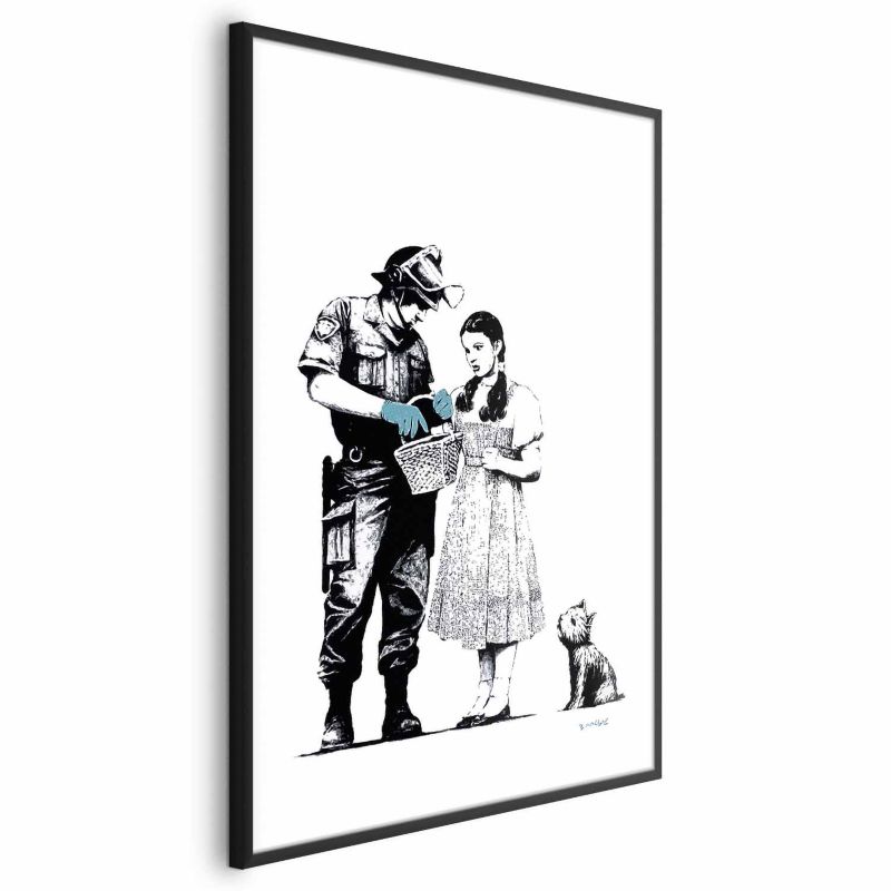 Plakat Artgeist Dorotka 21x30 cm z ramą czarną 1 szt
