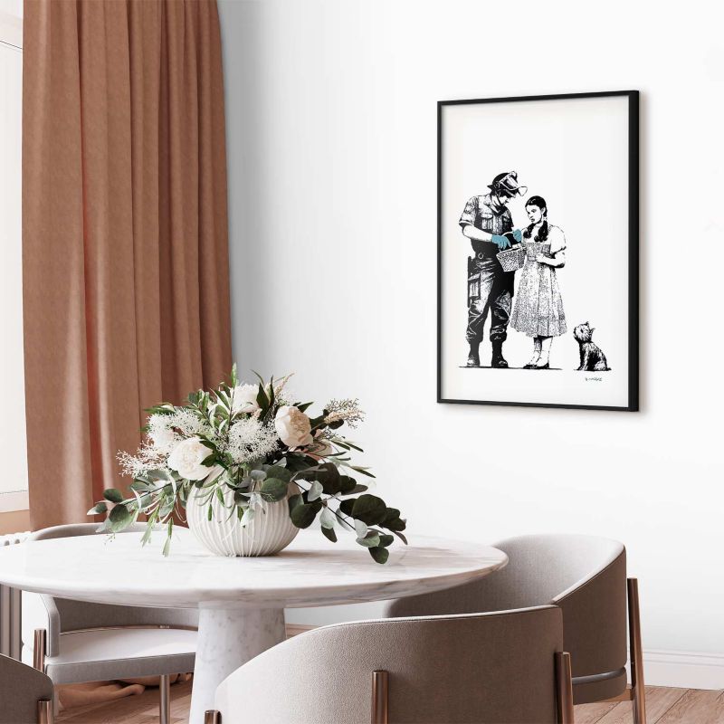 Plakat Artgeist Dorotka 60x90 cm z ramą czarną 1 szt