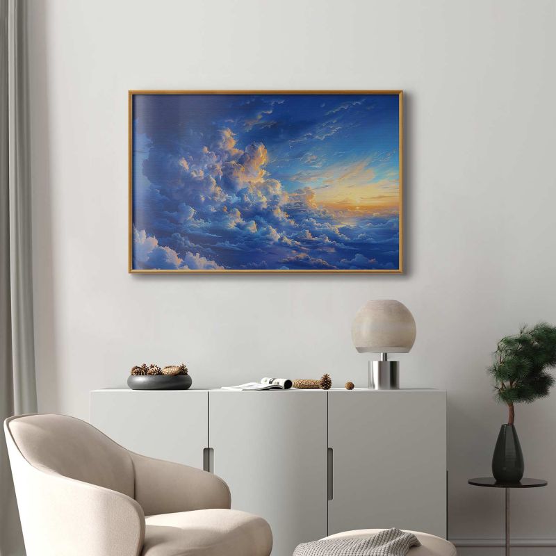 Plakat Artgeist Dzieło natury 30x21 cm z ramą złotą 1 szt