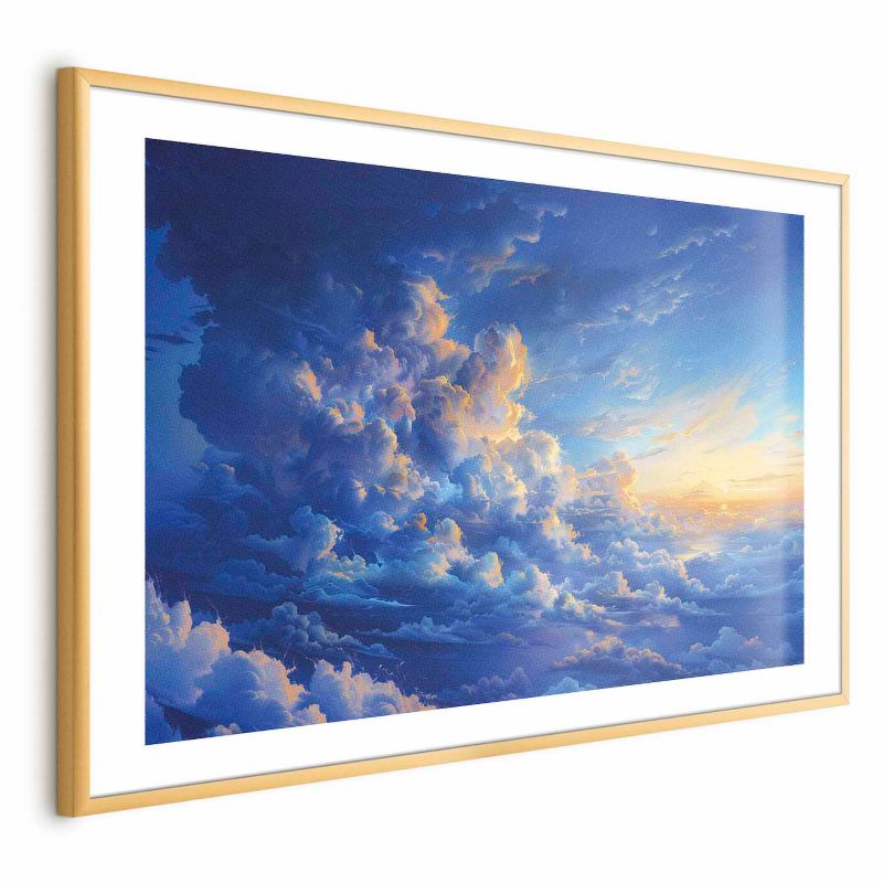 Plakat Artgeist Dzieło natury 60x40 cm z ramą złotą 1 szt