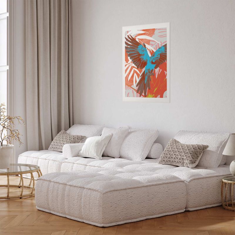 Plakat Artgeist Egzotyczne skrzydła 60x90 cm bez ramy 1 szt