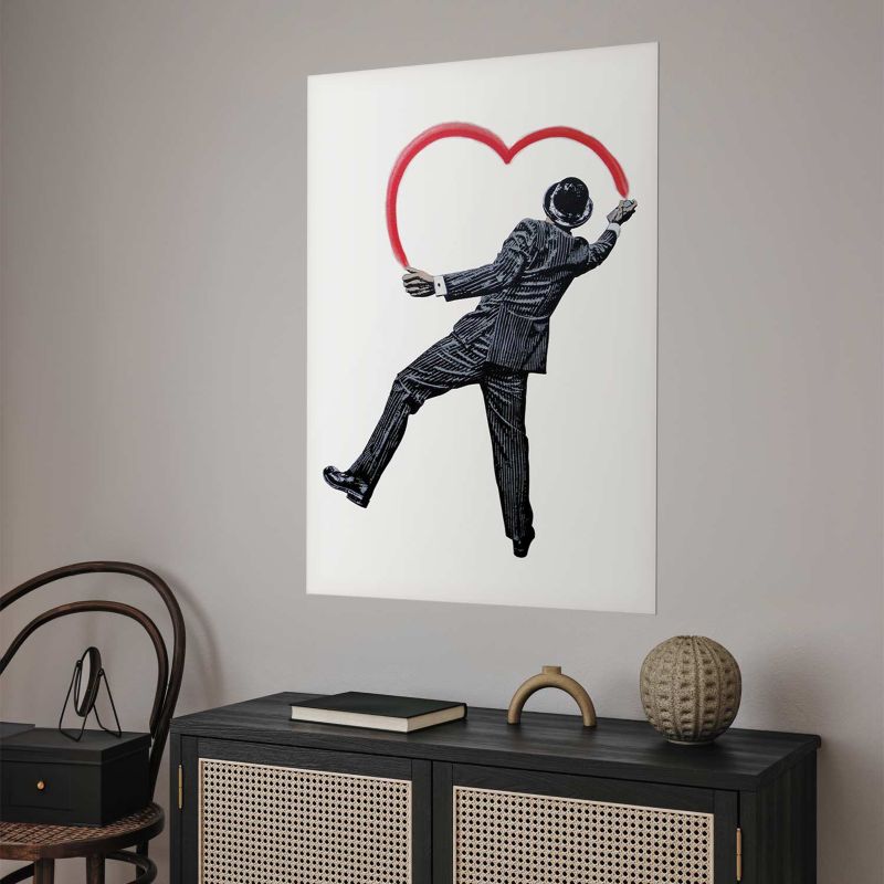 Plakat Artgeist Elegancki graficiarz 21x30 cm bez ramy 1 szt