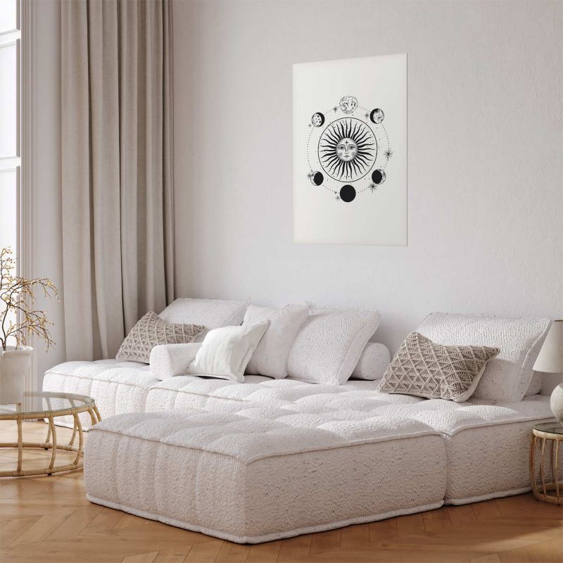 Plakat Artgeist Fazy księżyca 29,7x42 cm bez ramy 1 szt
